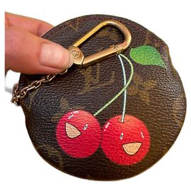 Louis Vuitton Cherry Round Coin Colección Murakami