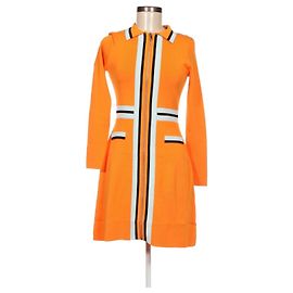 Robe Orange Karen Millen Viscose et Polyamide Taille S