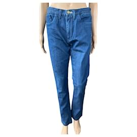 Jeans Acne in denim blu
