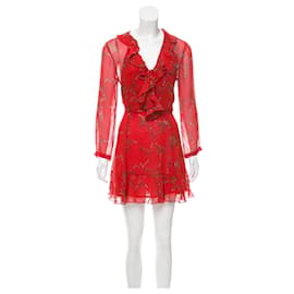 Vestido Lucine Iro Rojo de Viscosa