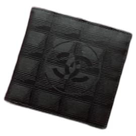 Cartera Chanel Travelling One CC Negra de Piel y Lona