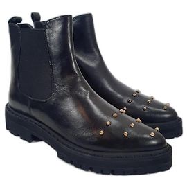 Stivaletti Aigner Amanda in pelle nera