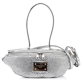 Dolce & Gabbana Silver Miss Sicily Belt Bag