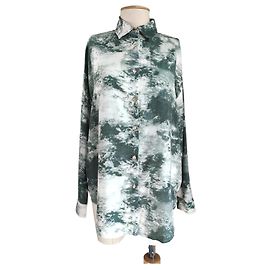 Camicia Oak and Fort in cotone verde