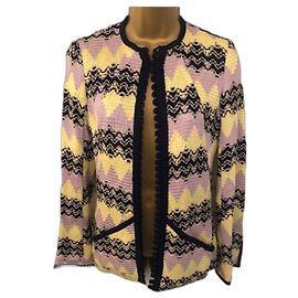 Bazar de Christian Lacroix Damen Vintage Mehrfarbige Jacke UK 10 US 6 EU 38