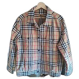 Autre Marque Giacca Supreme in cotone beige Taglia S