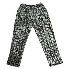 Autre Marque Sister Jane Hose aus silbernem Brokat