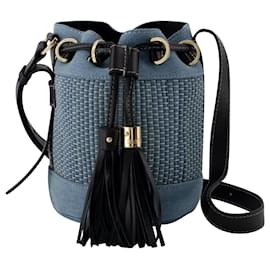 Borsa a tracolla Vicki - See By Chloé - Cotone - Denim - See by Chloé