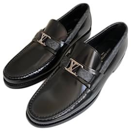 Mocasines Louis Vuitton Major de piel negra