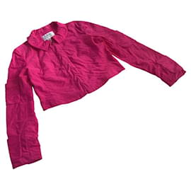 ***Chanel Rosa Chaqueta Matelasse