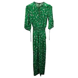 Mono Estampado Maje Viscosa Verde