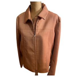 Chaqueta de lana Cos color coral
