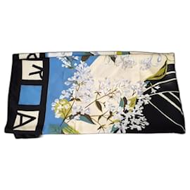 Lanvin Seidenstola Blau