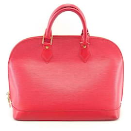 Louis Vuitton Alma in pelle Epi rossa - Ottime condizioni