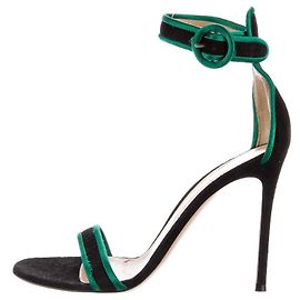 Sandali Gianvito Rossi in scamosciato nero