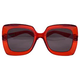 Occhiali da sole Marc by Marc Jacobs Rossi in Plastica