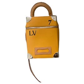 Louis Vuitton Saddlebag Gelbes Leder