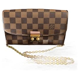 Louis Vuitton Portafoglio Croissete con catena