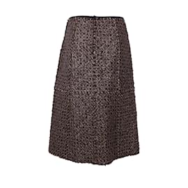 Falda de lana adornada con lentejuelas de Tory Burch