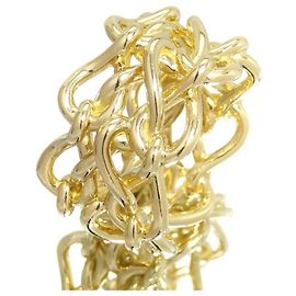 *[Cartier] Cartier „K18YG Mailon Infini de Ring 2 Reihen“ Nr. 15 1 Woche Garantie [gebraucht]
