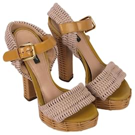 DOLCE & GABBANA Sandalen EU 37 Leder - Dolce & Gabbana