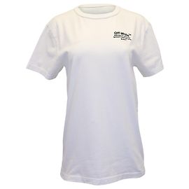 Off White Camiseta Off-White Quote de algodón blanco