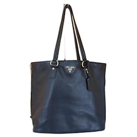 Borsa tote Prada in pelle nera
