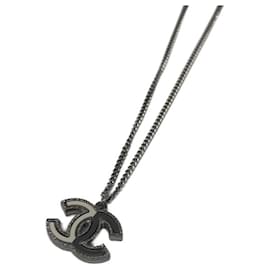 ***Collana CHANEL con marchio cocco bicolore - Chanel