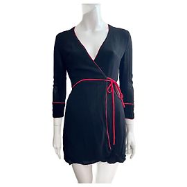 Reformation-Wickelkleid aus Chiffon-Viskose