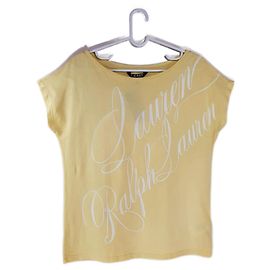 Ralph Lauren T-shirt Yellow Cotton