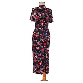 Vestido de punto Karen Millen Paisley con mangas de ángel