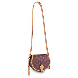 Borsa Louis Vuitton Tambourin Rosa in tessuto