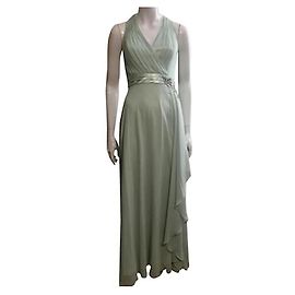 Jenny Packham Abendkleid aus Chiffon mit Kristallverzierung