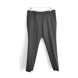 Isabel Marant Grey Cropped Trousers
