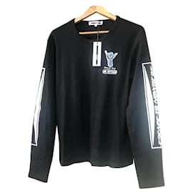 Alexander McQueen Langarm T-Shirt Schwarz Baumwolle - Alexander Mcqueen