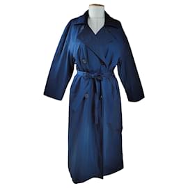Gabardina Ganni Azul