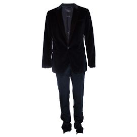 DOLCE & GABBANA, Abito in velluto blu
