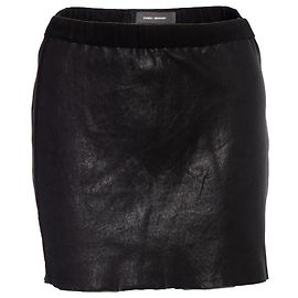 Isabel Marant, minifalda de cuero elástico