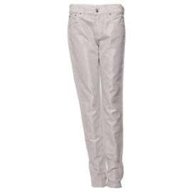 Ralph Lauren, jeans blancos brillantes.