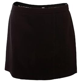 DOLCE & GABBANA, Schwarzer Rock. - Dolce & Gabbana