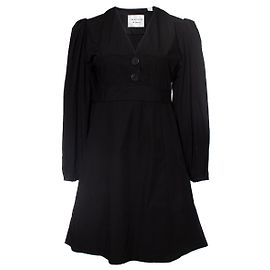 Autre Marque Die Kojoten von Paris, Kleid mit Puffärmeln