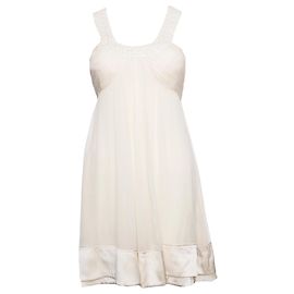 Autre Marque Jasmine Di Milo, Ecrufarbenes römisches Kleid in der Größe EU40 / l.