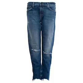 marca j, Jeans azul medio con rotos - J Brand