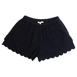 Maje, schwarze Shorts in Schichten
