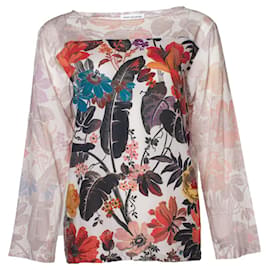 Dries van Noten, Top flores manga larga