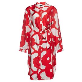 Autre Marque Bananenzeit, Blusenkleid in Rot