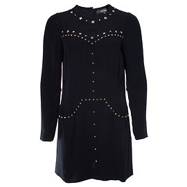 Isabel Marant, Schwarzes Krista-Kleid mit Nieten.