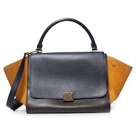 Celine, Bolsa Trapézio Tricolor - Céline