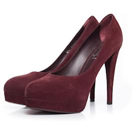 YVES SAINT LAURENT, Escarpins Gaby en daim - Yves Saint Laurent