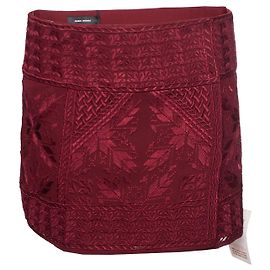 Isabel Marant, Saia Andy vermelha Borgonha